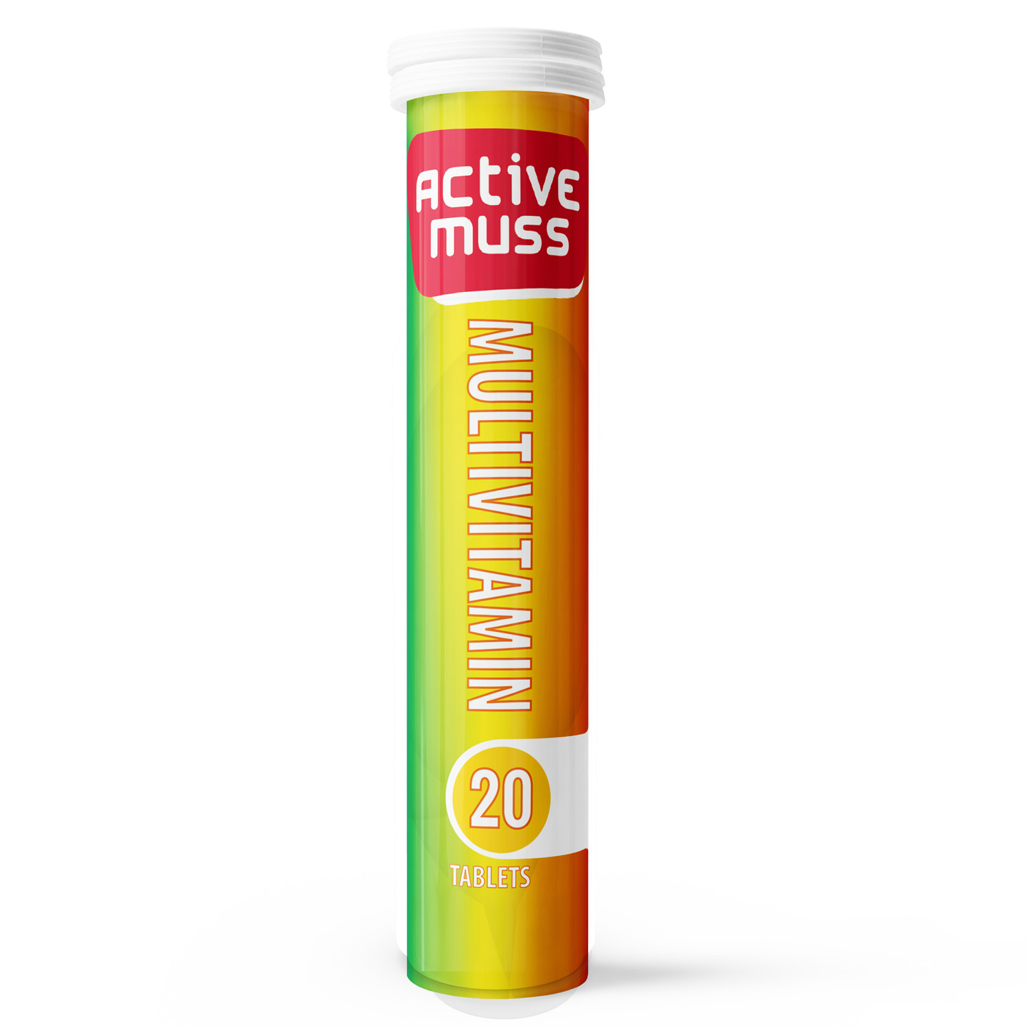 Viên Sủi Activemuss Multivitamin, Lựa Chọn Hoàn Hảo Để Bổ Sung Các Vitamin Cần Thiết, Hỗ Trợ Tăng Cường Hệ Miễn Dịch, Cải Thiện Sức Khỏe Tim Mạch Và Duy Trì Sức Khỏe Chung Cho Cơ Thể. Tuýp 20 Viên Sủi.