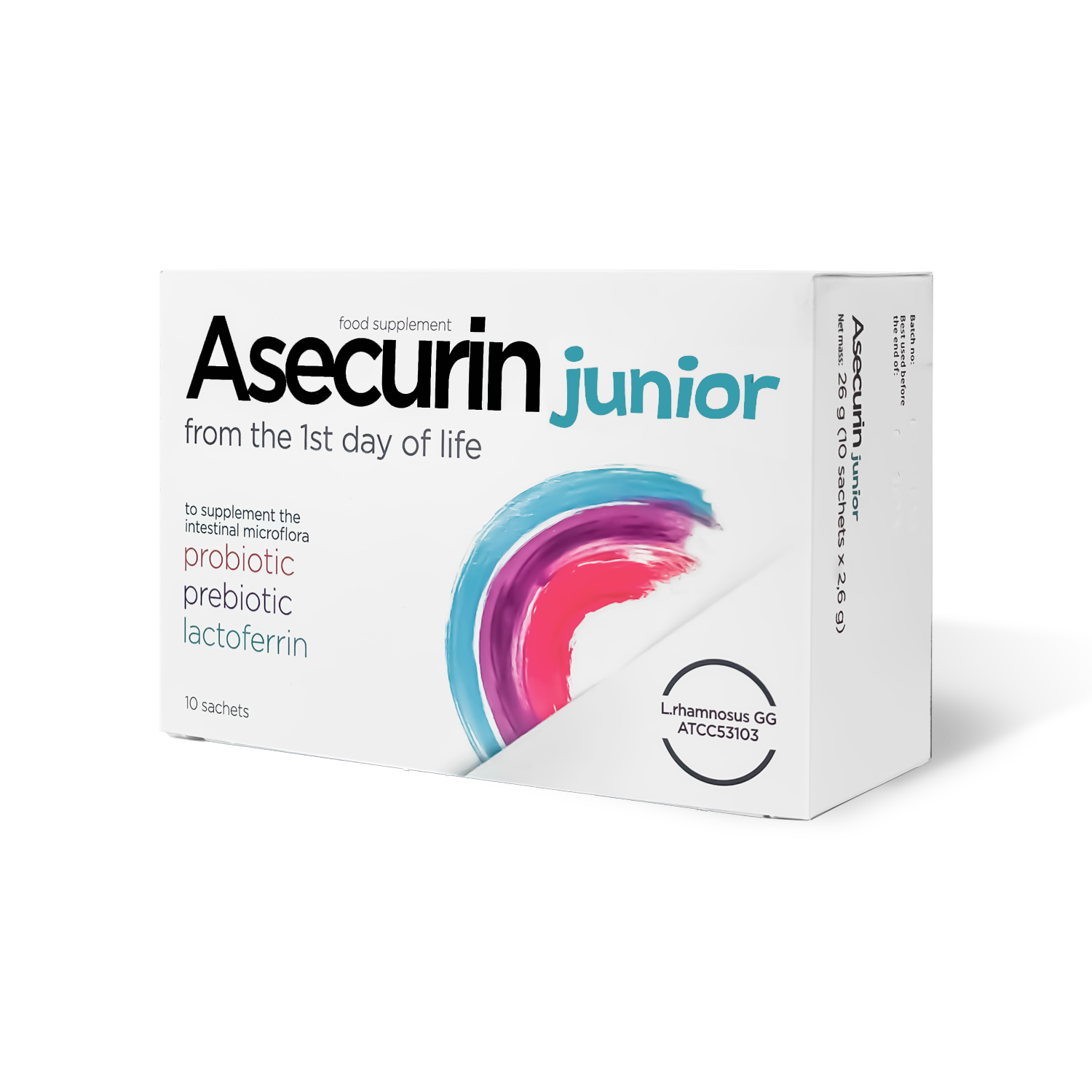 Men vi sinh Asecurin Junior - Nhập khẩu Ba Lan chứa 5 tỷ lợi khuẩn