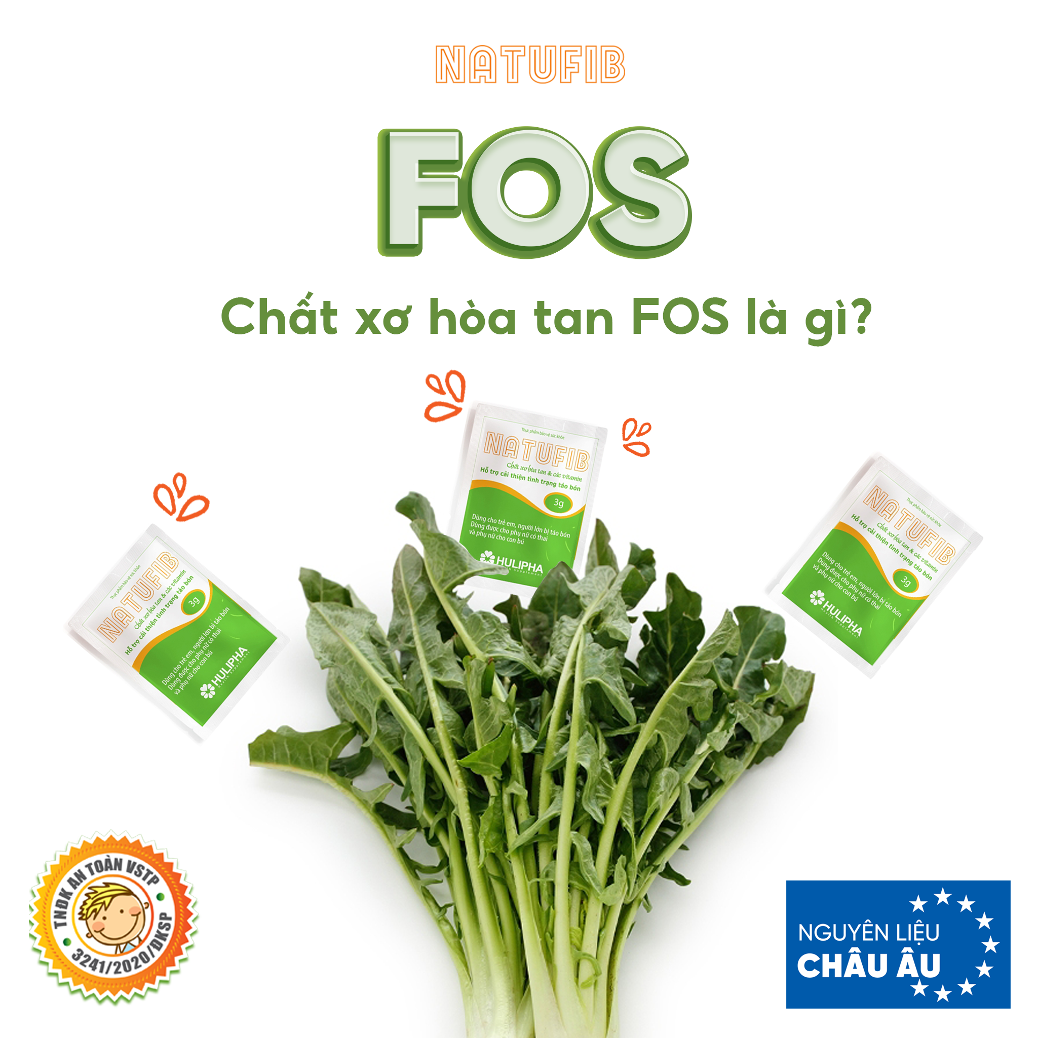 Chất Xơ Hòa Tan Natufib Trị Táo Bón